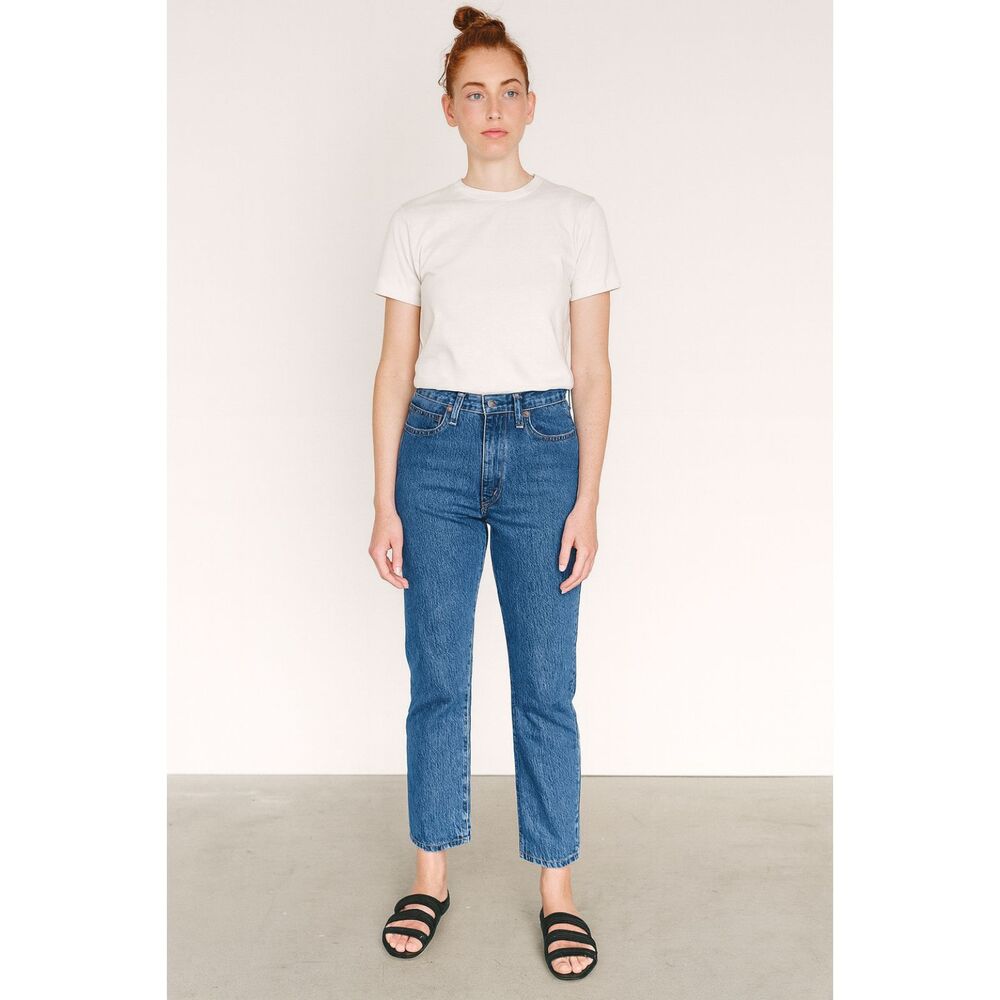 IMOGENE + WILLIE Blue Sophie Straight Denim Pants Jeans  Women's Size 29